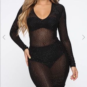 Brand new rhinestone dress